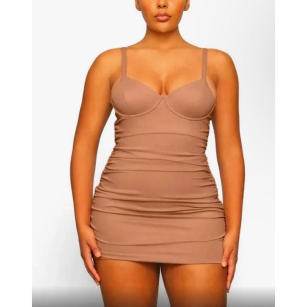 SKIMS SWIM sculpting swim ruched one piece swimsuit